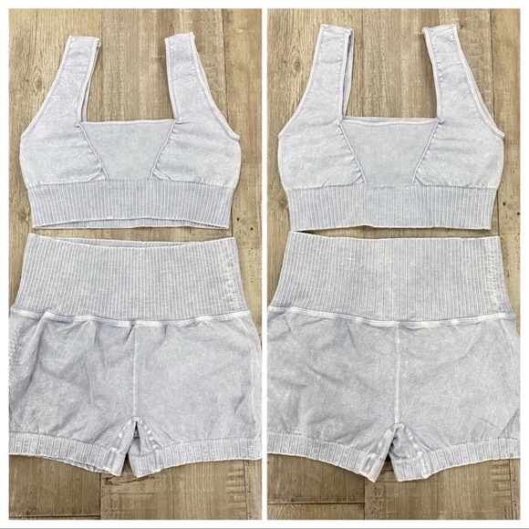 NEW Free People Good Karma Bra & Shorts Set - Picture 2 of 3